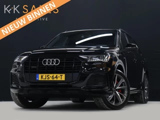 Audi Q7 60 TFSI e quattro Competition S Line [LUCHTVERING, TREKHAAK UITKLAPBAAR, SFEERVERLICHTING, ELEKTRISCH VERSTELBARE STOELEN, APPLE CARPLAY, ANDROID, STOELVERWARMING, CAMERA, PDC V+A, VOL LEDER, CRUISE, CLIMATE, NIEUWSTAAT]