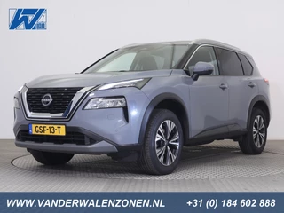 Nissan X-Trail 1.5 1.5 VD-T 163PK 2wd MHEV xTronic N-Connecta 7Pesoons 7P - ECC DIGI.DB+ACP+NAVI.GR LED ZWART.STOF S+S.VERWARMING+ACHTER KEYLESS+ ACC+LA+DODEHOEKW. DAB+ 2XZONNESCHERM CHROOM PDC+360C. 18''T.T.