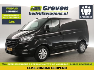Ford Transit Custom 300 2.0 TDCI L1H1 Airco Cruise Carplay Navi PDC 3 Persoons 16''LMV Elektrpakket Trekhaak