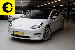 Hoofdafbeelding Tesla Model 3 Tesla Model 3 Standard RWD Plus 60 kWh | SOH 95,6% | LFP Batterij | Premium audio | Incl.BTW