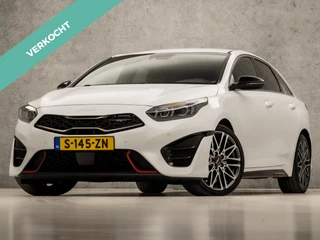 Kia ProCeed 1.6 T-GDi GT 204Pk Automaat (FACELIFT, VIRTUAL COCKPIT, APPLE CARPLAY, JBL AUDIO, GROOT NAVI, STUUR/STOELVERWARMING, LEDER/ALCANTARA, MEMORY SEATS, CAMERA, ADAPTIVE CRUISE, NIEUWSTAAT)