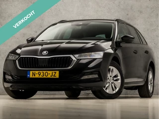 Škoda Octavia Combi 1.0 e-TSI Sportline Automaat (VIRTUAL COCKPIT, APPLE CARPLAY, GROOT NAVI, CAMERA, GETINT GLAS, SPORTSTOELEN, LED KOPLAMPEN, SFEERVERLICHTING, NIEUWSTAAT)