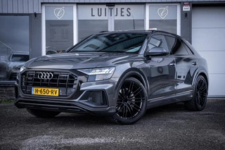 Audi Q8 55 TFSI quattro S-line I Panodak I B&O I RS-zetels I Luchtvering I 360° I Matrix I HuD I Elek.Trekhaak