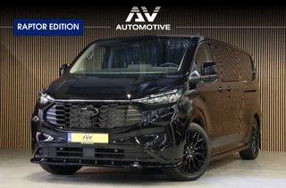 Ford Transit Custom 320 2.0 TDCI 150 PK L2H1 LIMITED | L+R Schuifdeur | ACC | Blind Spot | Camera | Lane Assist | Stoelverwarming | CarPlay | Navigatie | Raptor Edition | Trekhaak | 3-Zitter | MODELJAAR 2025 | Verlengde fabrieksgarantie tot 12-2029
