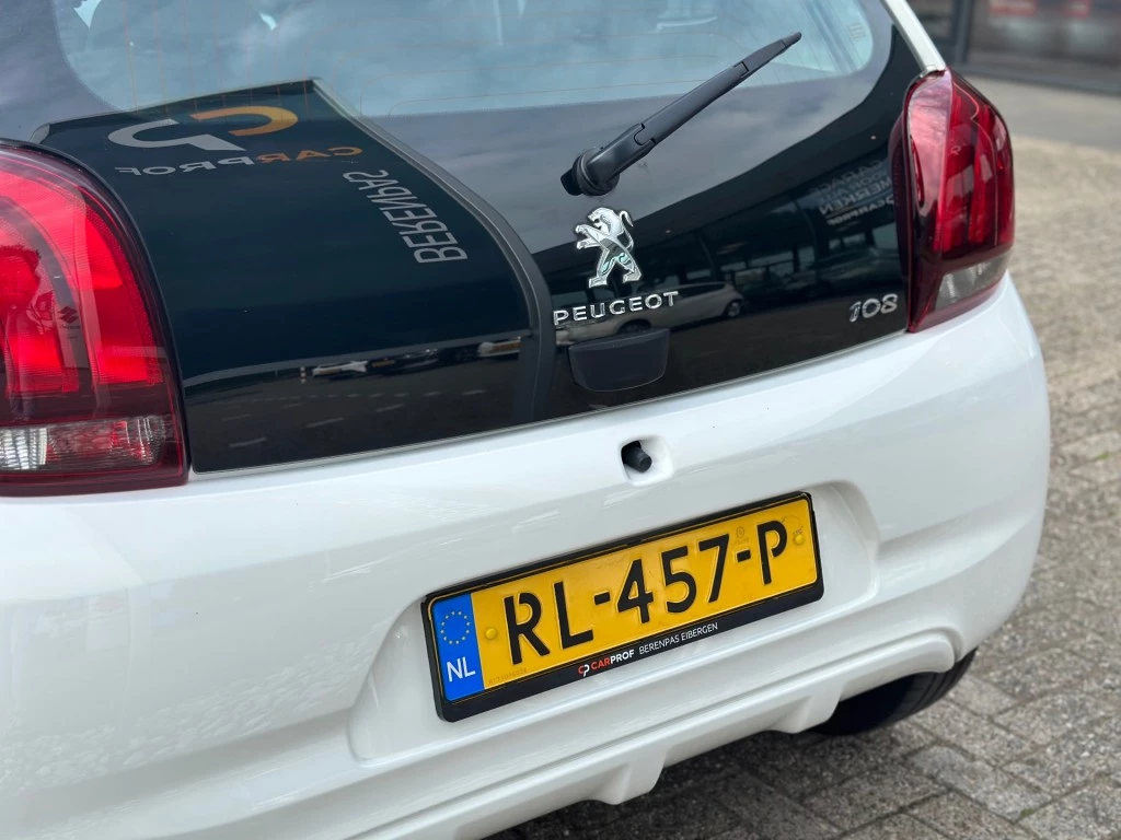 Hoofdafbeelding Peugeot 108