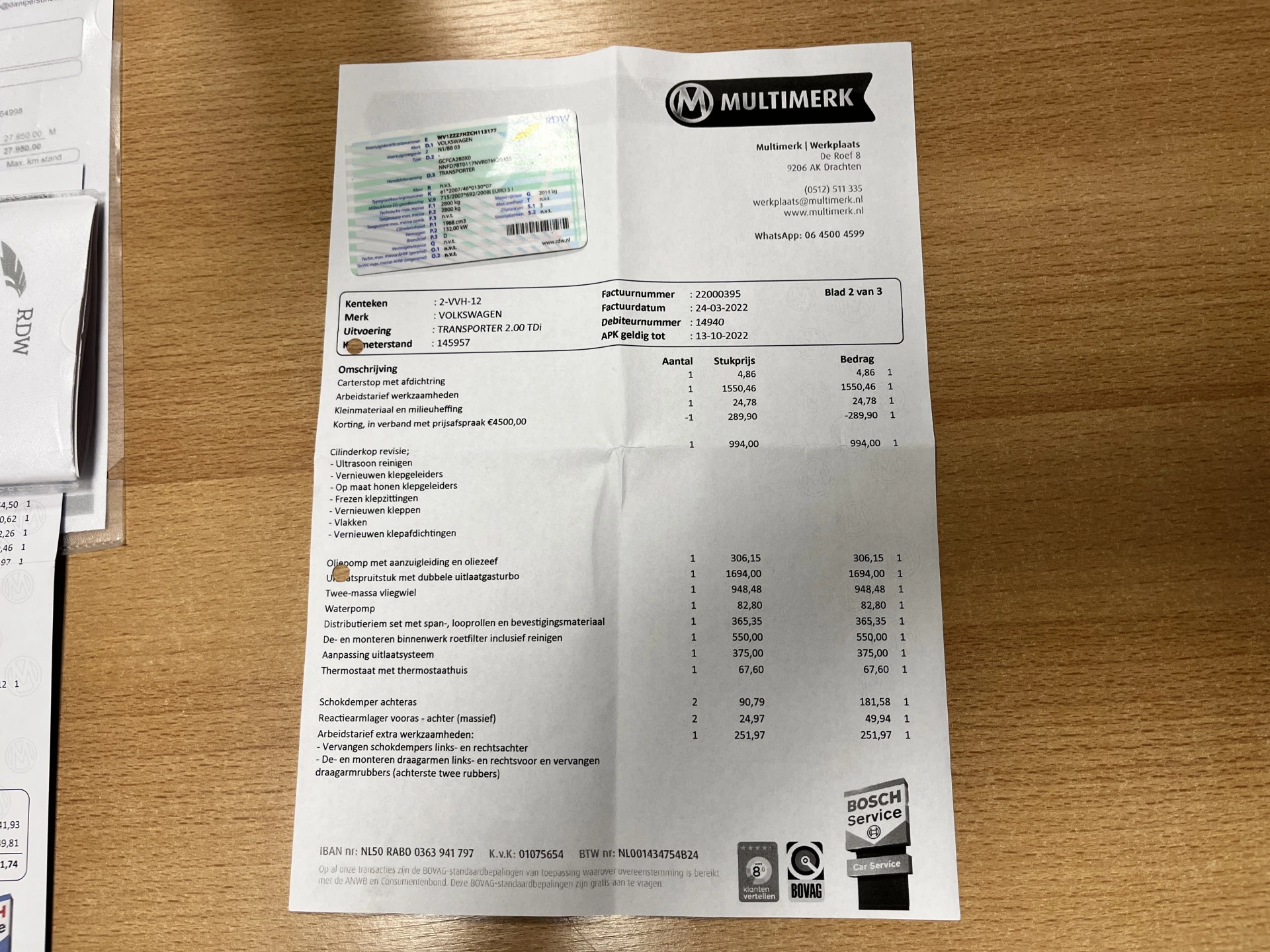 Hoofdafbeelding Volkswagen Transporter