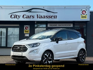 Ford EcoSport 1.0 EcoBoost ST-Line Black automaat 125 pk navigatie camera climate ctr half leder/alcantara afn trekhaak lmv 18 inch dealer onderhouden
