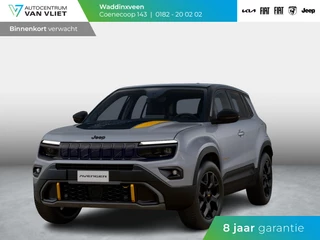 Hoofdafbeelding Jeep Avenger Jeep Avenger 1.2T 4xe The North Face | Schuif/Kanteldak | Clima | Apple Carplay | Adapt. Cruise | Elektr. A-Klep | Keyless | Navi | Stoel&Stuurverwarming