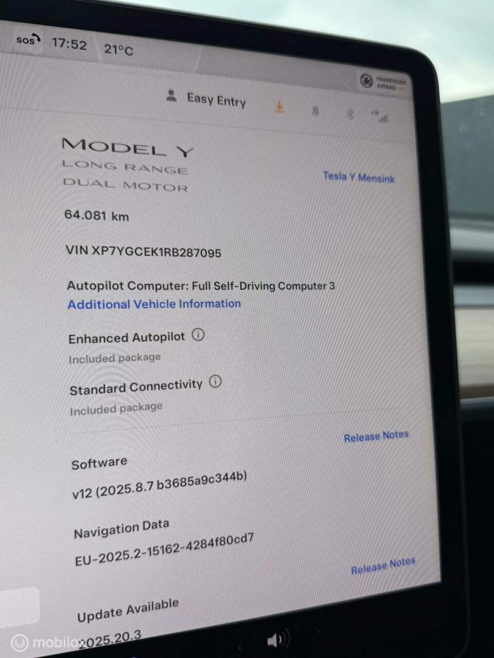 Hoofdafbeelding Tesla Model Y