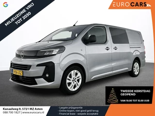 Opel Vivaro 2.0 Diesel 180 S&S L3 Automaat Dubbele Cabine 2 schuifdeuren Android Auto/Apple CarPlay Navigatie Keyless Entry&Start Climate Control Camera Cruise Control Houten afwerking laadruimte Trekhaak lichtmetalen velgen