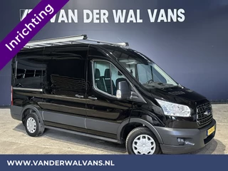 Ford Transit 2.0 TDCI L2H2 inrichting Euro6 Airco | Imperiaal | Cruisecontrol | Trekhaak | Parkeersensoren Bijrijdersbank