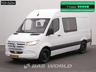 Mercedes Sprinter 314 CDI Automaat Dubbel Cabine L2H2 Airco Cruise Camera Euro6 L2 DC Doka Mixto Airco Cruise control