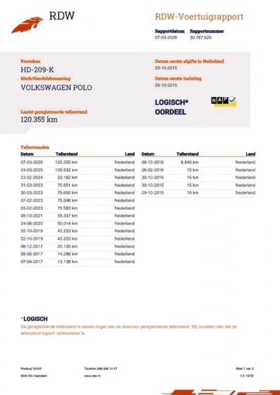 Hoofdafbeelding Volkswagen Polo