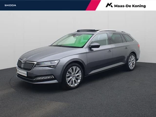Skoda Superb Combi 1.5TSI/150PK ACT Business Edition Plus DSG · Panoramadak · Trekhaak · Apple/Android · Garantie tot juli 2028 of 100.000km