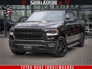 Dodge Ram 1500 LARAMIE SPORT 4X4 5.7 V8 | PRINS LPG | CAMERA | APPLE CARPLAY | 3500KG | FULL LED | CRUISE | MEMORY SEATS | LEDER | DUBBELE CABINE | CREWCAB Voorraad Nr: 2525 - 41256