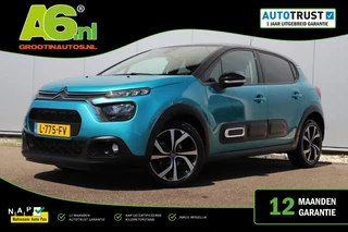 Citroen C3 1.2 PureTech Shine 110PK Automaat Nieuwe DB Riem! Trekhaak Navigatie Clima Cruise Achteruitrijcamera