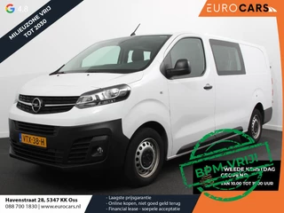 Opel Vivaro 2.0 CDTI Automaat 145 pk L3H1 Dubbele Cabine 6p Edition | Navigatie | Apple Carplay/Android Auto | Airco | Bluetooth | Trekhaak | Betimmering | Cruise Control