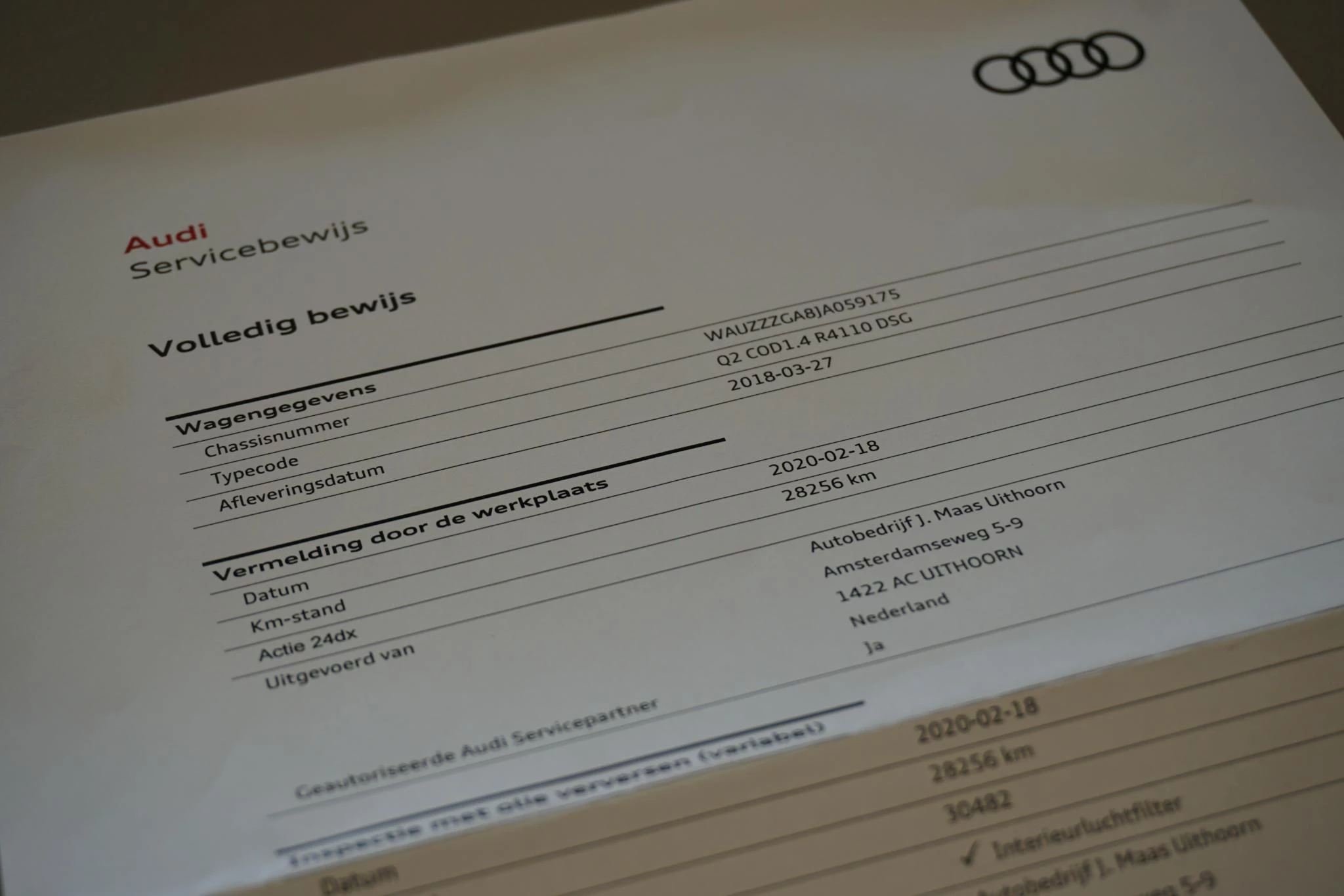 Hoofdafbeelding Audi Q2