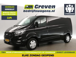 Ford Transit Custom 300 2.0 TDCI L2H1 Airco Camera Carplay Cruise LED Navi PDC 3 Persoons Trekhaak