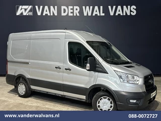 Ford Transit 2.0 TDCI 131pk L2H2 Euro6 Airco | Camera | Navigatie | Apple Carplay | Android Auto LED, Cruiscontrol, Verwarmde Voorruit, Bijrijdersbank, Parkeersensoren, 2550kg trekvermogen