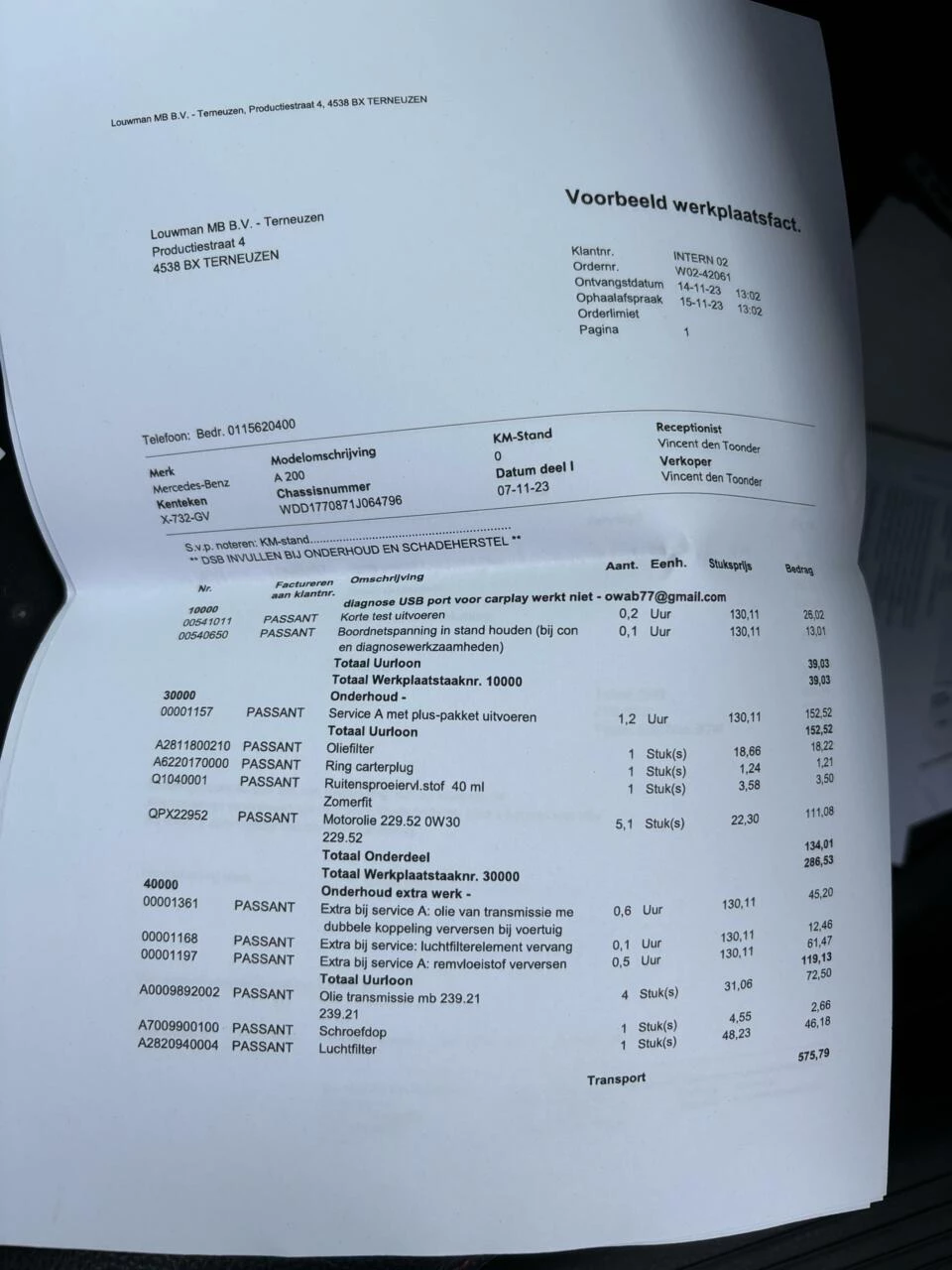Hoofdafbeelding Mercedes-Benz A-Klasse
