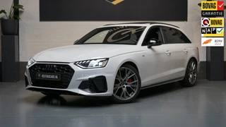 Audi A4 Avant 40 TFSI Quattro Black Optik 3x S-Line AUTOMAAT-ACC-BANG&OLUFSEN-CAMERA-CARPLAY-KEYLESS-MATRIX LED-PANORAMA-VIRTUEEL