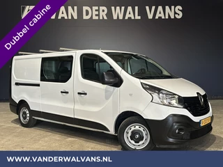 Renault Trafic 1.6 dCi 126pk L2H1 Dubbele Cabine Euro6 Airco | Navigatie | Camera | Cruisecontrol Parkeersensoren, Dakdragers, 5-Zits