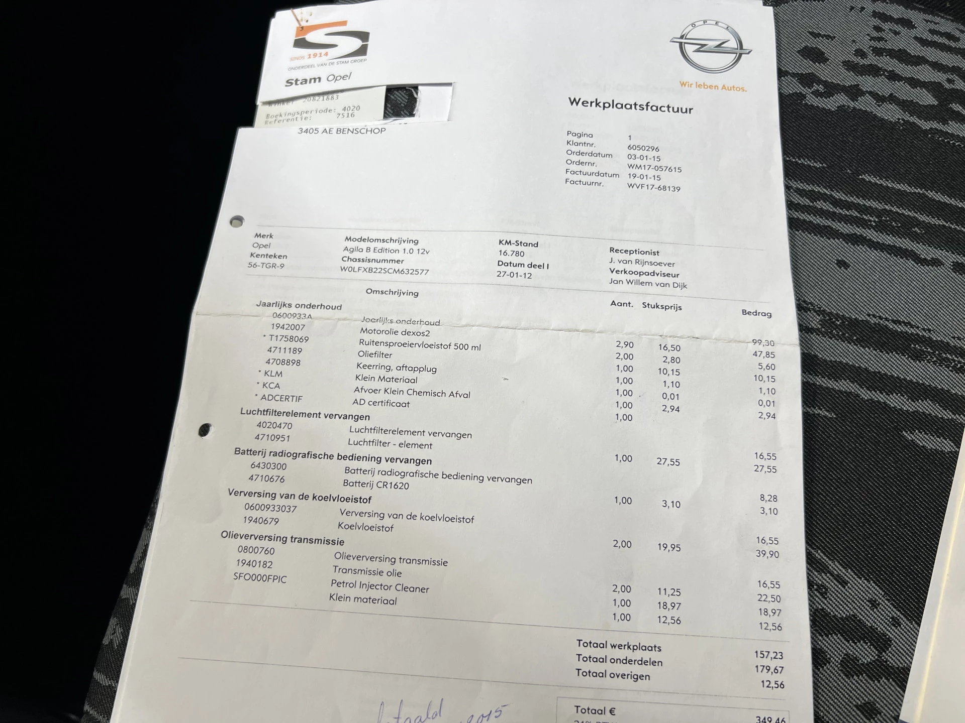 Hoofdafbeelding Opel Agila