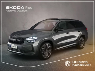 Skoda Kodiaq Sportline Business 1.5 TSI PHEV 204pk DSG Automaat Trekhaak, Head up display, Panoramadak, Adaptive cruies control, Achteruitrijcamera, 360 camera