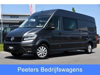 Volkswagen Crafter 35 2.0 TDI L5H3 DC Highline Adaptieve Cruise, Camera, Carplay, 177PK, Automaat, Multimedia, LED, Uniek!