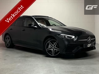 Mercedes C-klasse Estate 300e AMG Pano Burmester 360° HUD Trekh. NAP