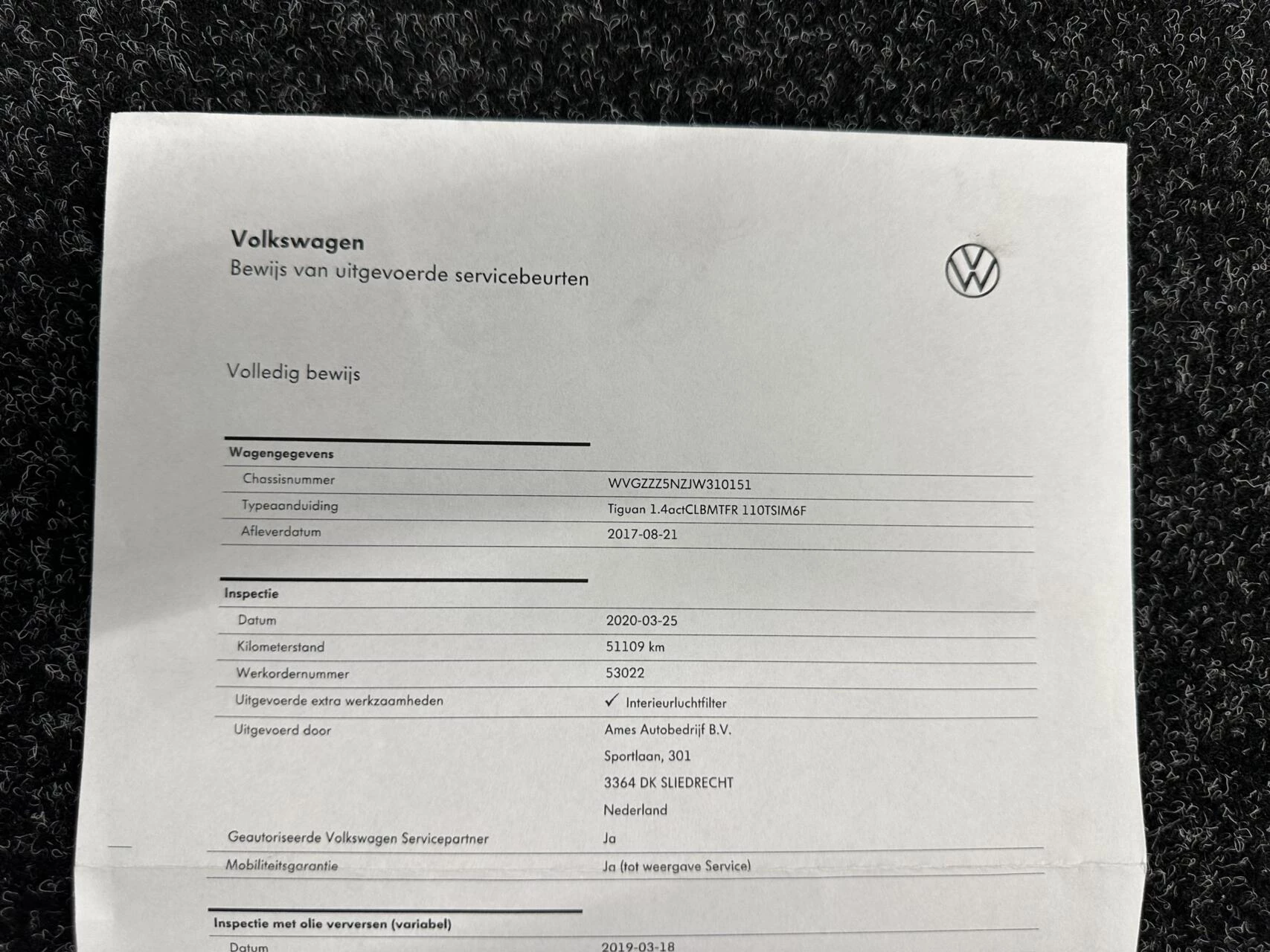 Hoofdafbeelding Volkswagen Tiguan