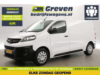 Opel Vivaro 2.0 CDTI L2H1 | 145PK | Airco | Camera | Cruise | Carplay | Navigatie | Parkeersensoren | 3 Persoons