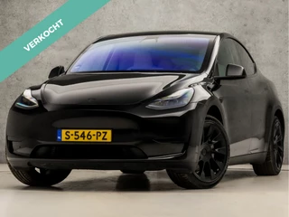 Hoofdafbeelding Tesla Model Y Tesla Model Y RWD 58 kWh Black Edition 347Pk (AUTOPILOT, TREKHAAK, FULL SELF DRIVING COMPUTER 3, PREMIUM AUDIO, WIT LEER, PANORAMADAK, WARMTEPOMP, STUUR/STOEL VERWARMING, NIEUWSTAAT)