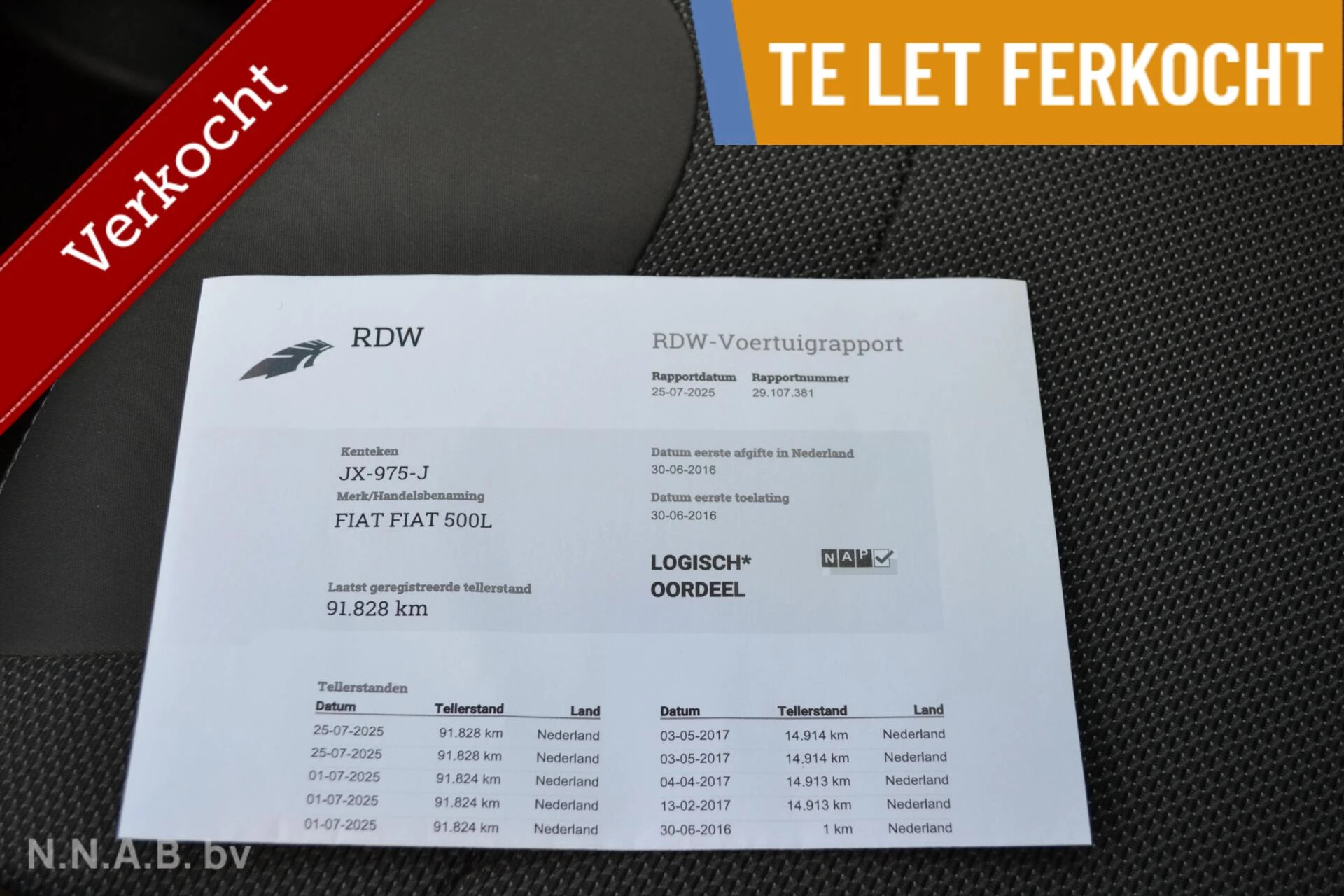 Hoofdafbeelding Fiat 500L