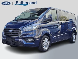 Ford Transit Custom 300 2.0 TDCI L2H1 Limited DC Automaat | Dubbele Cabine | 5-persoons | Adaptive cruise control | Camera | Navigatie