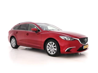 Hoofdafbeelding Mazda 6 Mazda 6 Sportbreak 2.2D SkyActiv-D 150 Skylease GT *LUXURY-LEATHER | FULL-LED | NAVI-FULLMAP | MEMORY-PACK | BOSE-AUDIO | BLIND-SPOT | CAMERA | KEYLESS | ECC | HEATED-SPORTSEATS | PDC | CRUISE | 17"ALU*