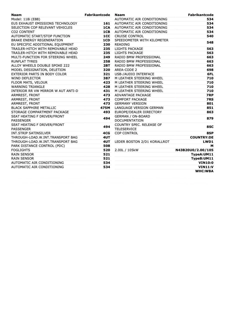 Hoofdafbeelding BMW 1 Serie