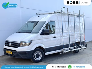 Volkswagen Crafter 2.0 TDI 140 PK Imperiaal Glasresteel Glastransporter L3H3 Camera Carplay Airco Cruise control Glaszetter