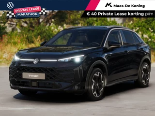 Volkswagen T-Roc R-Line First Edition 1.5 eTSI 150 PK 7 versn. DSG · Electrische Achterklep · Draadloze telefoonlader · Voorraad OUTLET · Prijs is inclusief inruilpremie ·