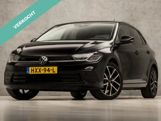Volkswagen Polo 1.0 TSI Sportline Automaat (VIRTUAL COCKPIT, APPLE CARPLAY, KEYLESS, GROOT NAVI, CLIMATE, SPORTSTOELEN, LM VELGEN, CAMERA, GETINT GLAS, NIEUWSTAAT)