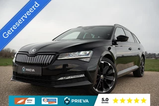 Škoda Superb Combi 1.4 TSI Plug-in Hybrid Sportline| Zwart Metallic | Camera | ACC | Trekhaak