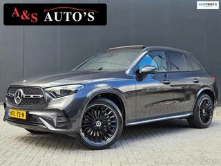 Hoofdafbeelding Mercedes-Benz GLC Mercedes-Benz GLC-klasse 300 4MATIC AMG Line Panodak Luchtvering Airmatic Memory 360camera Trekhaak Leder Virtual Sfeerverlichting