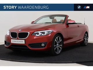 BMW 2 Serie Cabrio 230i High Executive Sport Line Automaat / Sportstoelen / Adaptieve LED / Comfort Access / Park Assistant / Stoelverwarming / Park Assistant