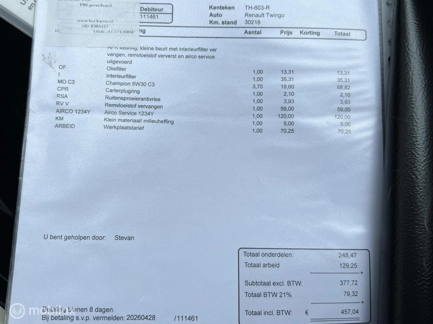Hoofdafbeelding Renault Twingo