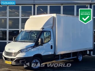 Iveco Daily 35C16 3.0L Laadklep Dubbellucht Airco Cruise Bakwagen Meubelbak Koffer 19m3 Airco Cruise control