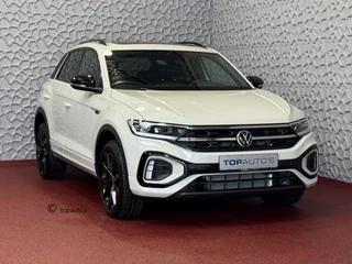 Volkswagen T-Roc 1.5 TSI 150PK R-LINE PANORAMA ✅ NIEUWE AUTO ✅ BLACKLINE EVO IQ LIGHT ALCANTARA ELEK.KLEP CARPLAY STOEL/STUUR VERW. 18"LMV VIR.COCKPIT 06/2025 "Volkswagen rijden begint bij Topautos.nl – 75 topmodellen direct op voorraad!"
