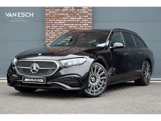 Mercedes-Benz E-Klasse Estate 200 AMG Line Aut9 | Distronic | Trekhaak | Verwarmd Stuurwiel | Camera | Keyless Go | High Perf. LED | Zitcomfortpakket | Nightpakket |