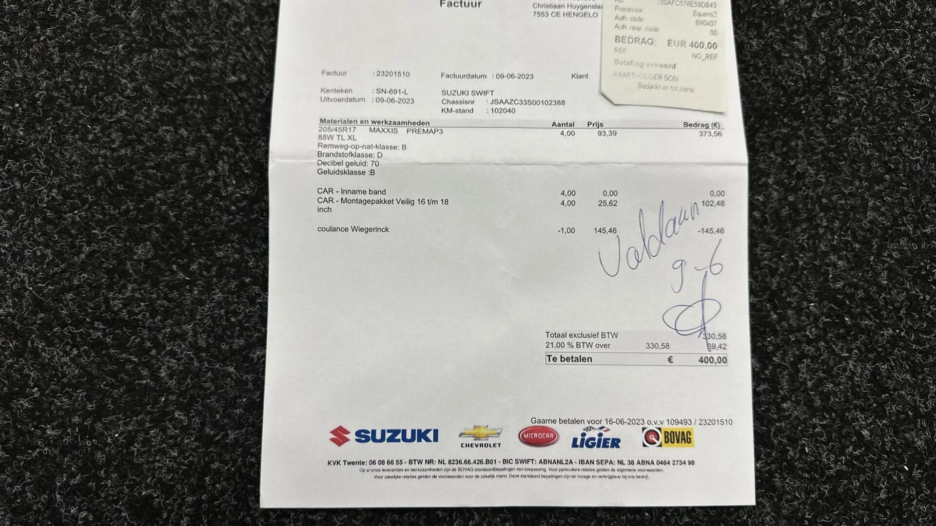 Hoofdafbeelding Suzuki Swift