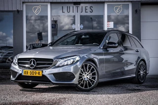 Mercedes-Benz C-klasse Estate 180 AMG Sport I Pano-dak I Leder I Trekhaak I Org.NL I 1e-eig. I NAP